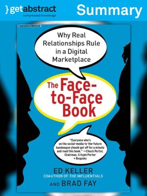cover image of The Face-To-Face Book (Summary)